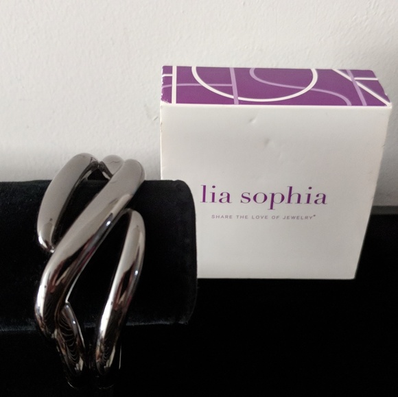 Lia Sophia Galena Bangle Bracelet NWOT - Picture 3 of 3